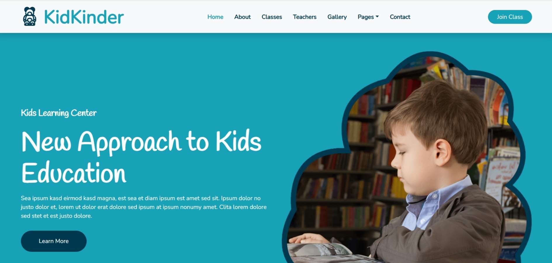 Kindergarten Website HTML Template Kindergarten Website HTML Template