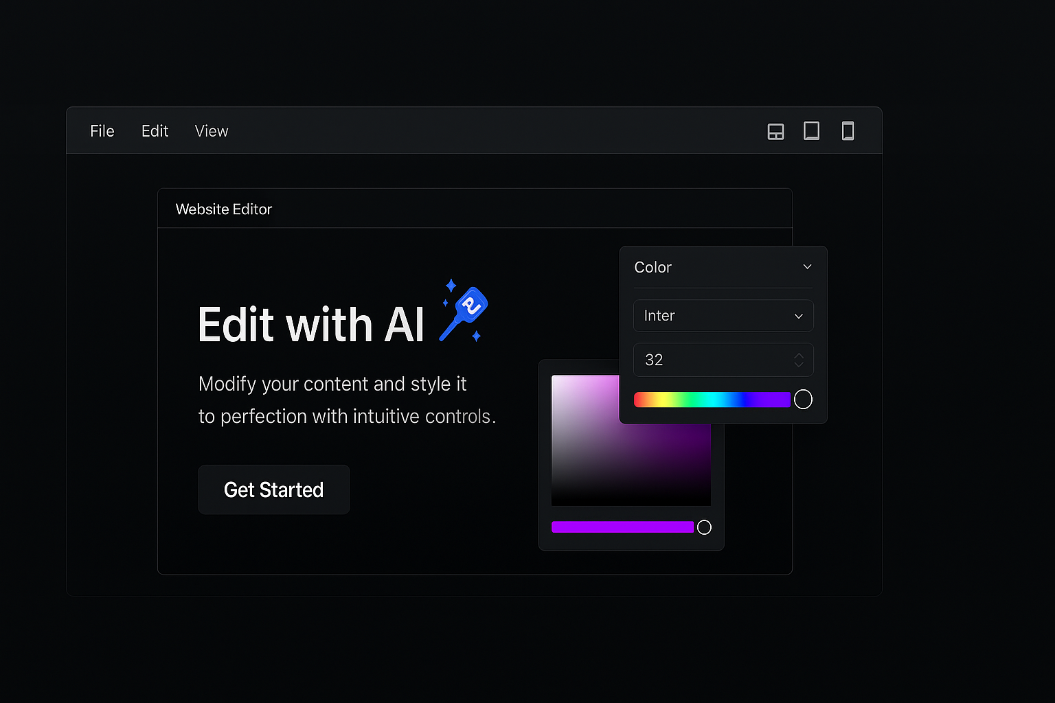 Edit Your Website Instantly with AI